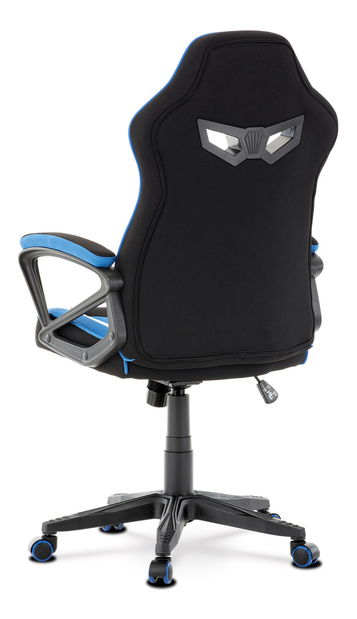 Fotoliu de birou/gaming Ynais-Y340-BLUE (Albastru + Negru + Argintiu)