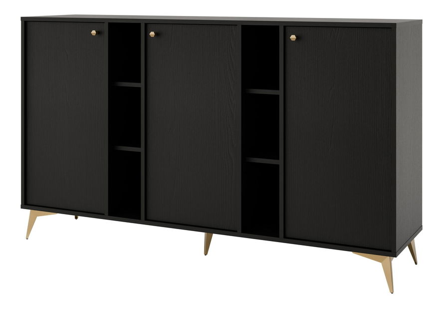 Komoda Tokyna 823 (crna)