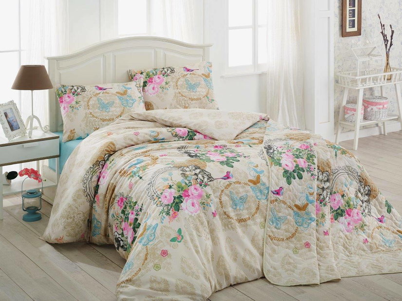 Lenjerie pat 160 x 220 cm Angelic (multicolor)