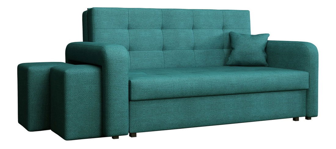 Sofa s tabureima Candy III (tamnoplava)