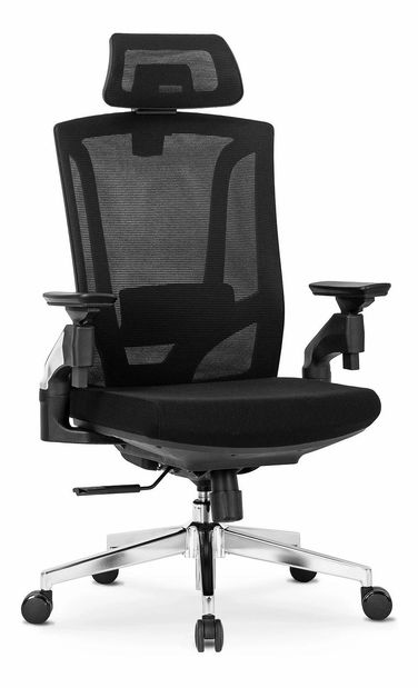 Irodai fotel Walsh (fekete) 