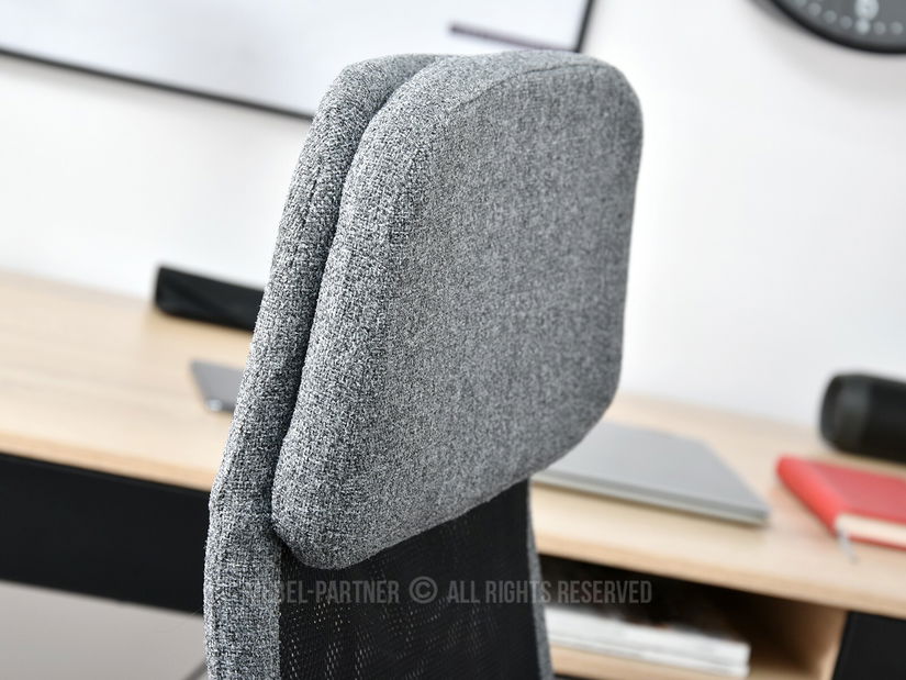 Fotel Kuba (szürke + fekete)