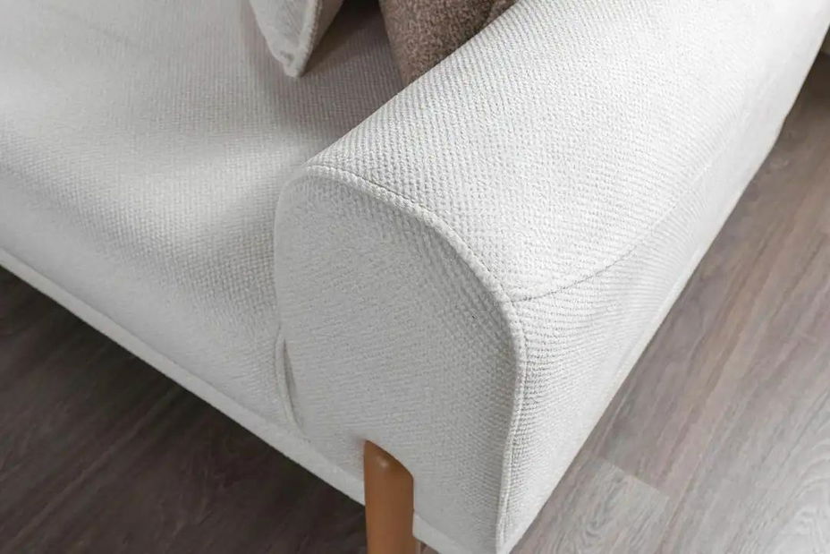 Rozkladacia pohovka Clasy (krémová)