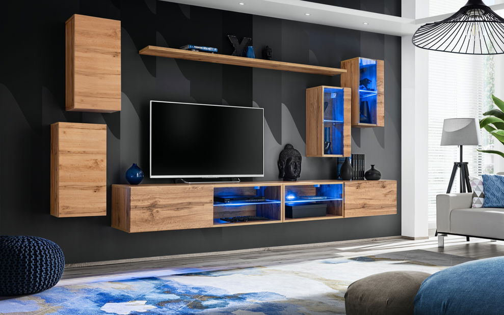 Mobilier living Shelly WT SW 25 (stejar wotan)