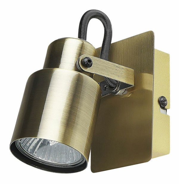 Set 2 ks nástenných svietidiel Briyah (mosadzná)