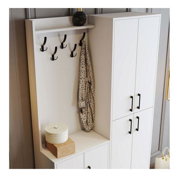 Predsieňová stena Betina BA (biela)