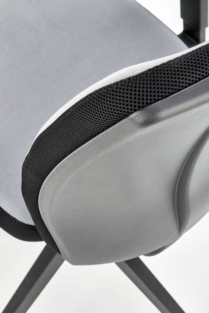 Kancelárske kreslo Panpo (sivá + čierna)