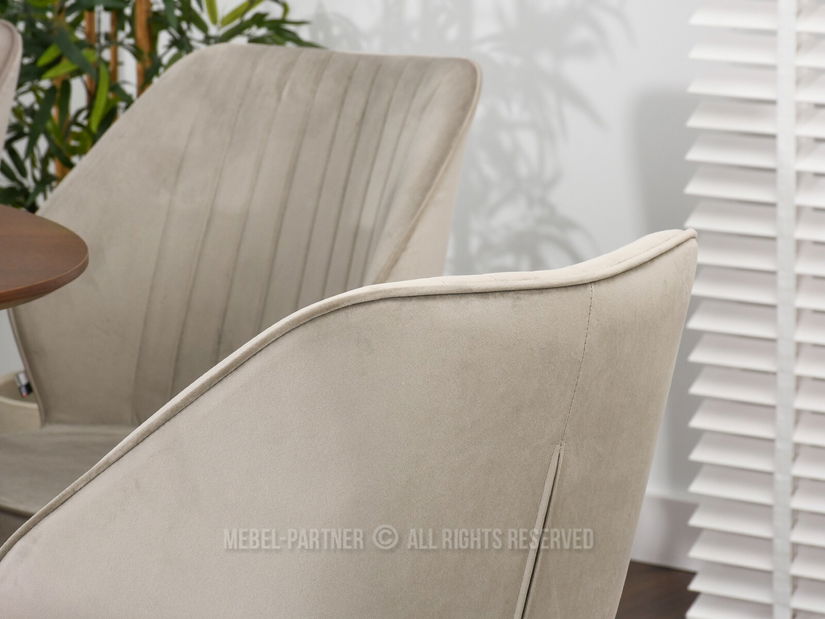 Scaun Greta K (bej + auriu)