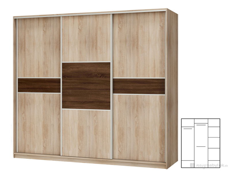 Ruhásszekrény Prestwood 240 C