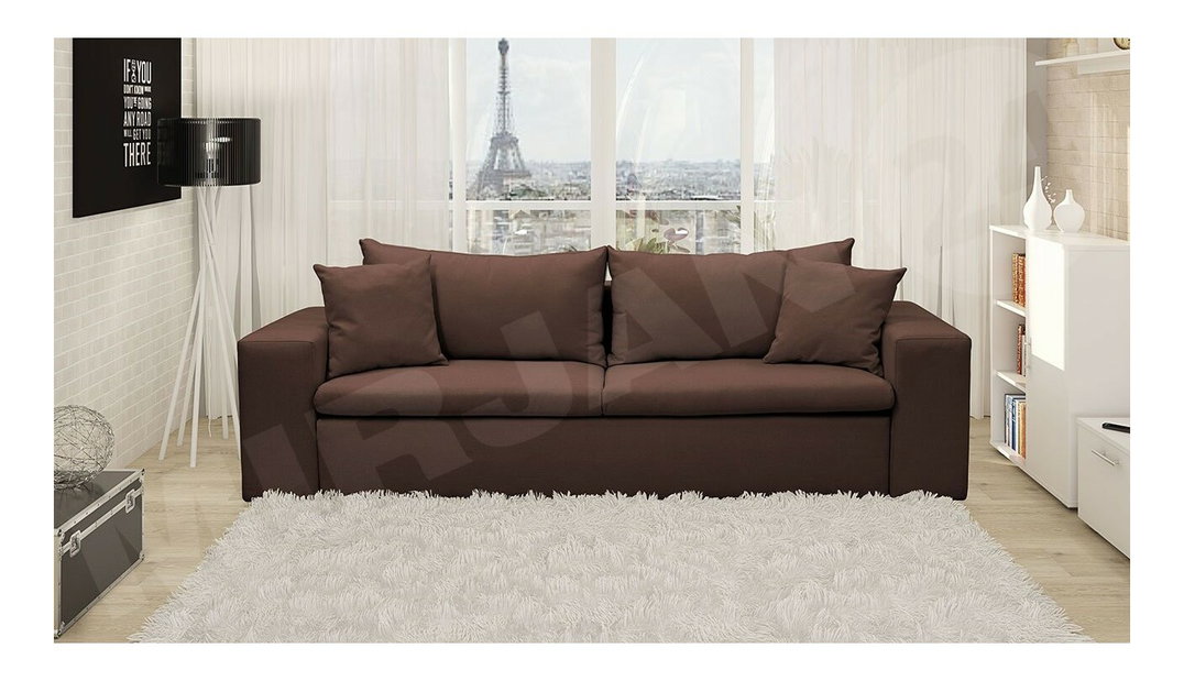 Pohovka Riso (hnedá) *bazár