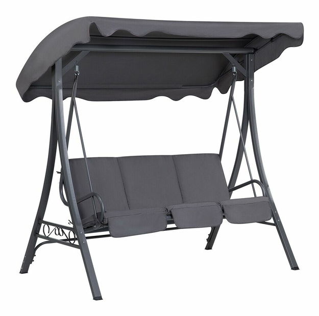 Hojdačka Garo (tmavosivá)