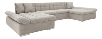 Rohová sedacia súprava Agnara  (sivobéžová)
