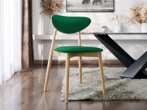 Blagovaonska stolica KD 65 C (bukva + smaragdna) 