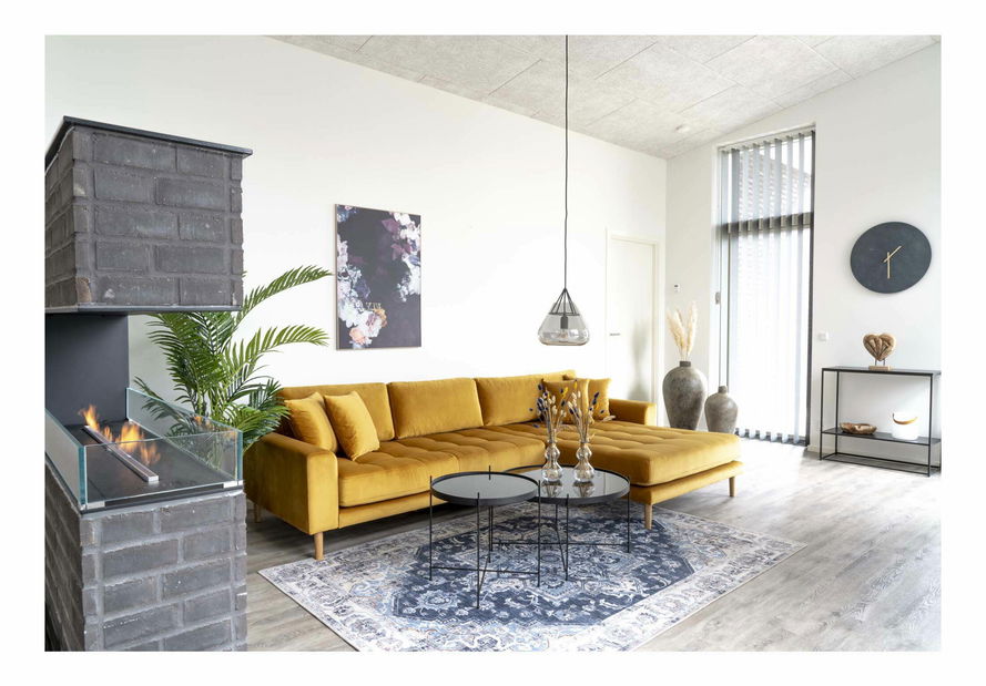 Rohová sedacia súprava (P) Lvaveriaora (horčicová)