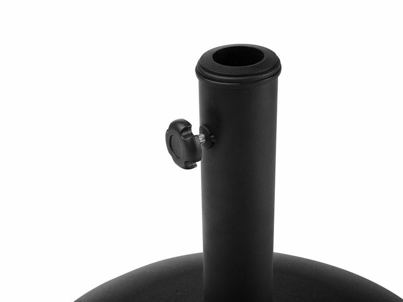 Stojan na zahradný dáždnik 45 cm ELFIR (betón) (čierna)