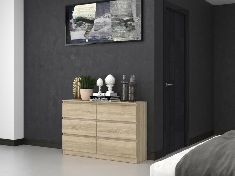 Komoda Musecalo 6 120 (dub sonoma)