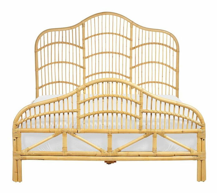 Franciaágy 140 cm Ferdinand (fekete) (ágyráccsal)