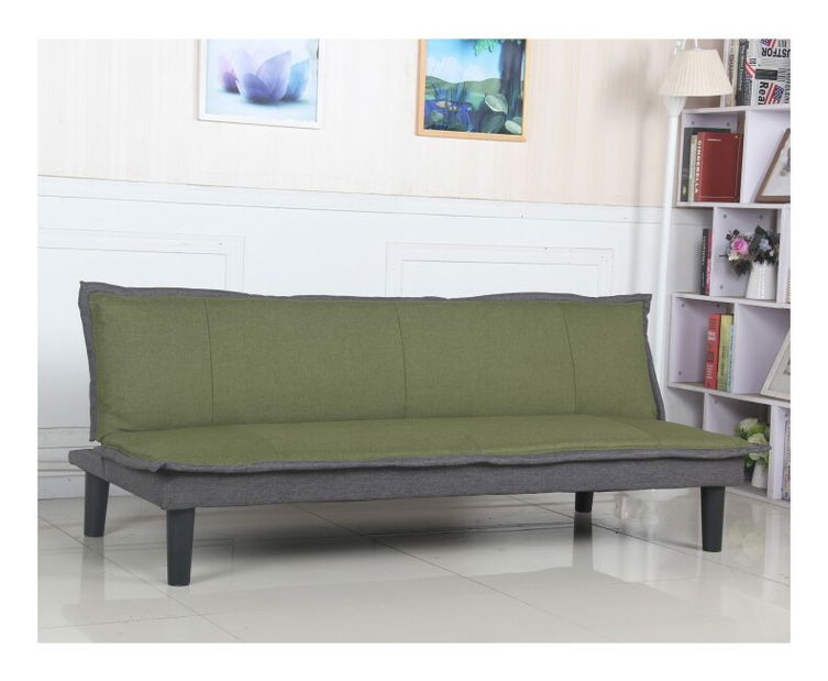 Kanapé Misaotra (zöld + szürke)
