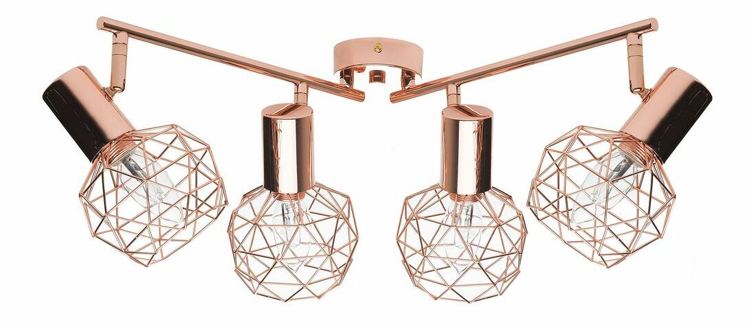 Závesná lampa Caldas (medená)