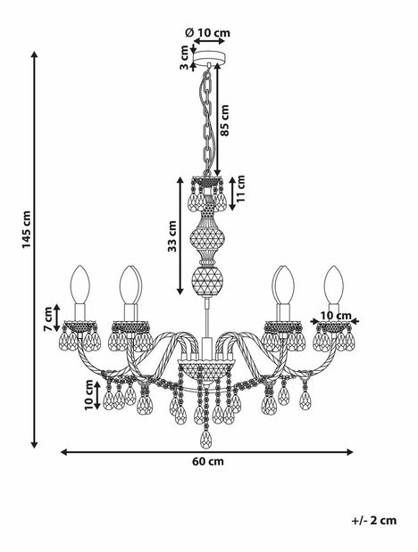 Csillár Za (fekete)