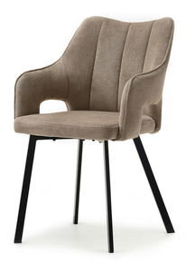 Stolica Carl (bež + zlatna)