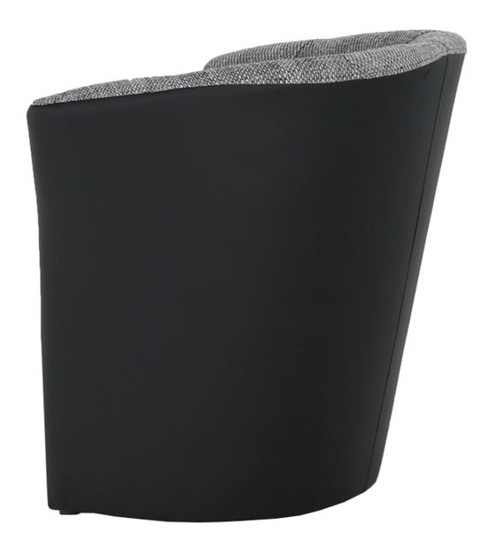 Fotoliu Cubali (piele ecologică negru + Lava 5)