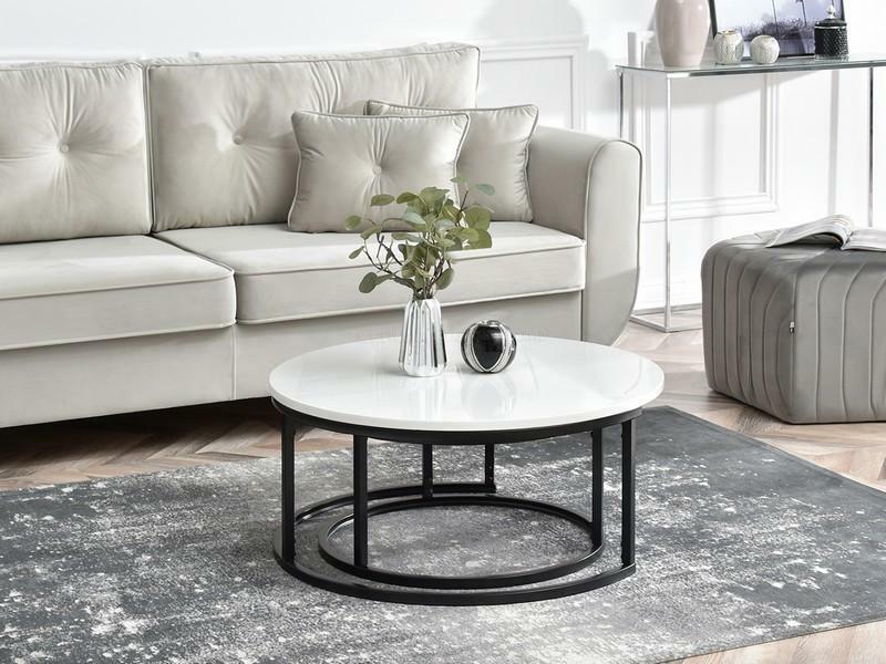 Stolić za kavu Kolja Zest Xl (bijela + crna)