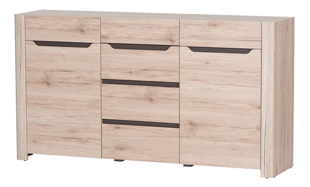 Komoda Dessum 10 (dub sanremo + hnedá)