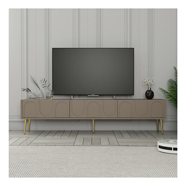 TV asztal/szekrény Bipemu 3 (atlas + arany) 