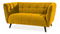 Kanapé II Carmine (sárga)