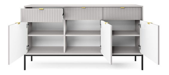 Široká komoda Lena MKSZ104 (čierna)