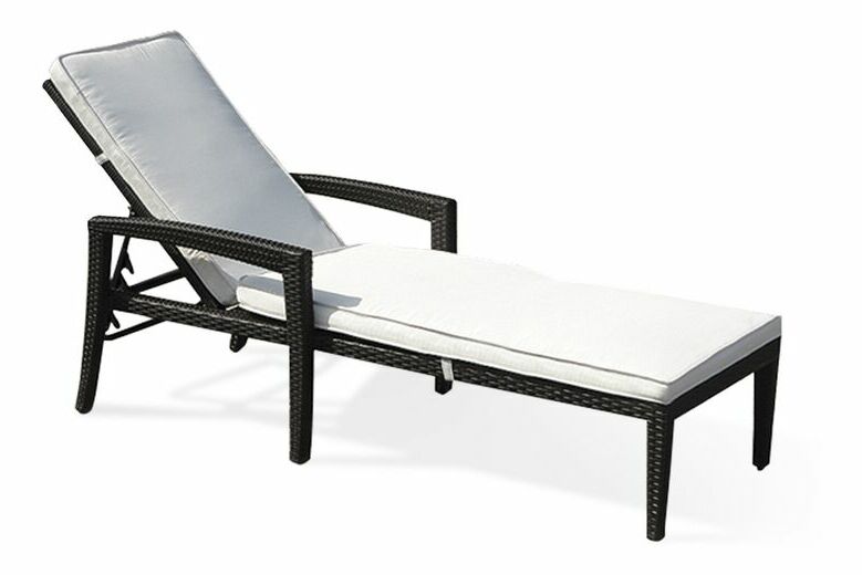 Vrtna ležaljka Parma (tamno smeđa)