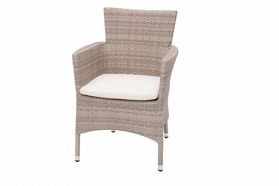 Záhradná zostava Modena I. 1+4 (sivo béžová) (um. Ratan)