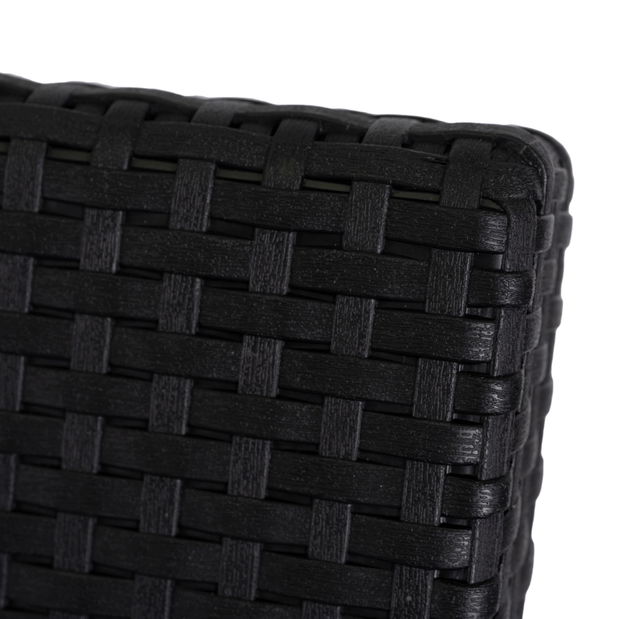 Kerti kanapé Favorece (fekete) 