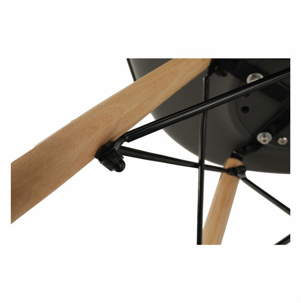 Scaun de sufragerie Kenda (gri închis)