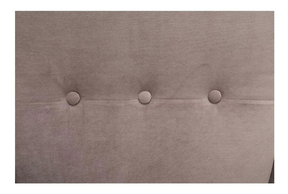 Kreslo ušiak Repetidas (béžovosivá + buk) 