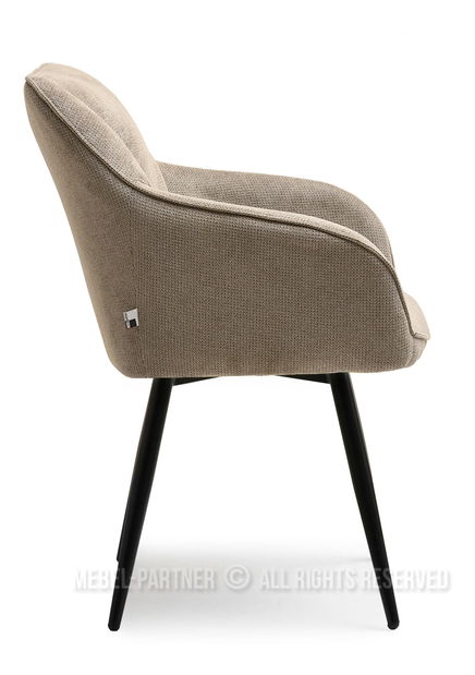 Stolička Bonita (béžová + čierna)