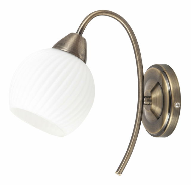 Nástenné svietidlo Evangeline 7118 (antická bronzová)