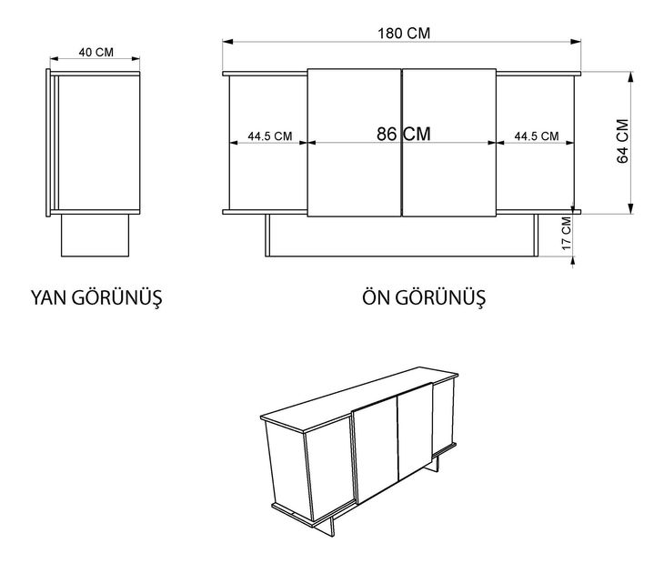 Dulap Didus (nuc antracit)