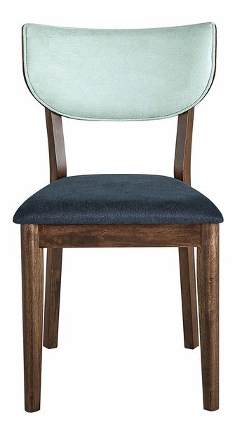 Set 2 ks jedálenských stoličiek Mokza (tmavé drevo)