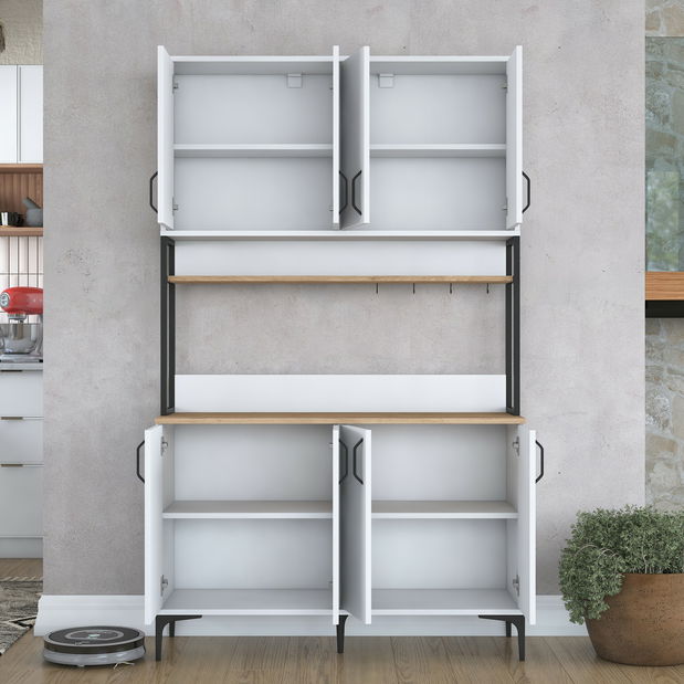 Policová skriňa Jeli (orech)