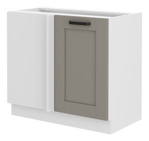 Donji kuhinjski ormarić Lucid 105 ND 1F BB (claygrey + bijela)