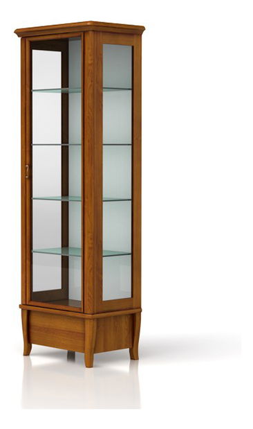 Vitrína BRW Orland REG1W1S/60 (Čerešňa orlando)