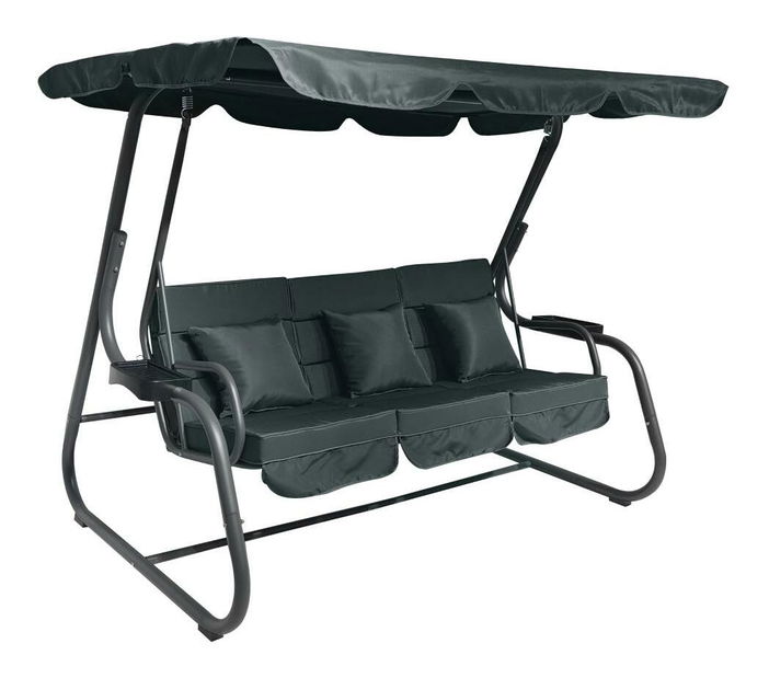 Balansoar de grădină Maja (gri închis)