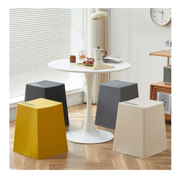 Taburetka Kalvo (biela)