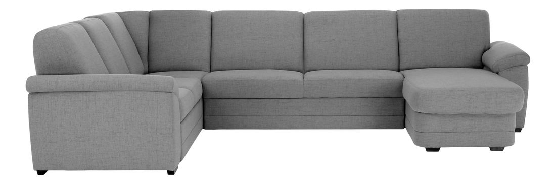 Rohová sedačka U Britella U (P) (sivá)