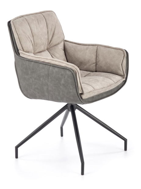 Jedálenská stolička Katka (sivá)