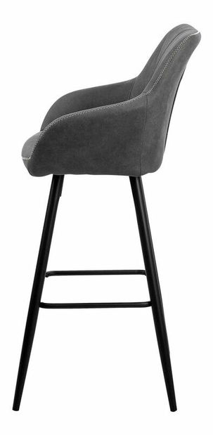 Set barskih stolica (2 kom.) Dakien (siva) *rasprodaja