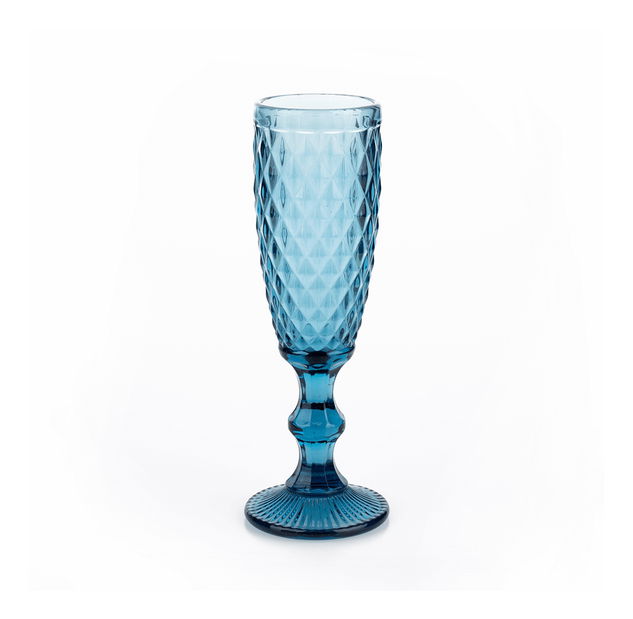 Retro pezsgőspohár készlet (4 db.) Verogas Typ 4 (többszínű)