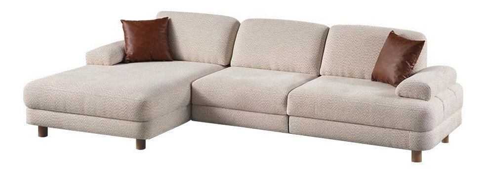 Kutna garnitura Nicel (krem) (L)